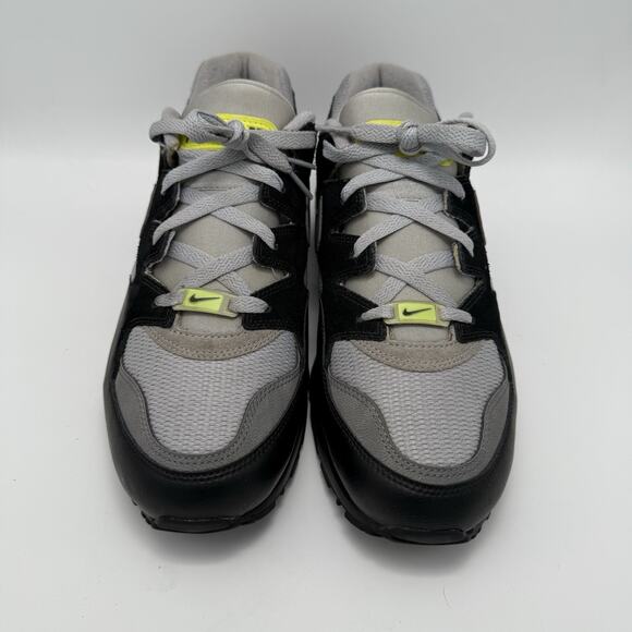 Size 11 - Nike Air Max 94 Men’s Wolf Grey Black Volt Custom AV2300-001 - Picture 6 of 9